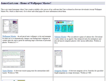 Tablet Screenshot of jamesgart.com